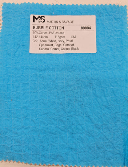 Colour Card | Bubble Cotton
