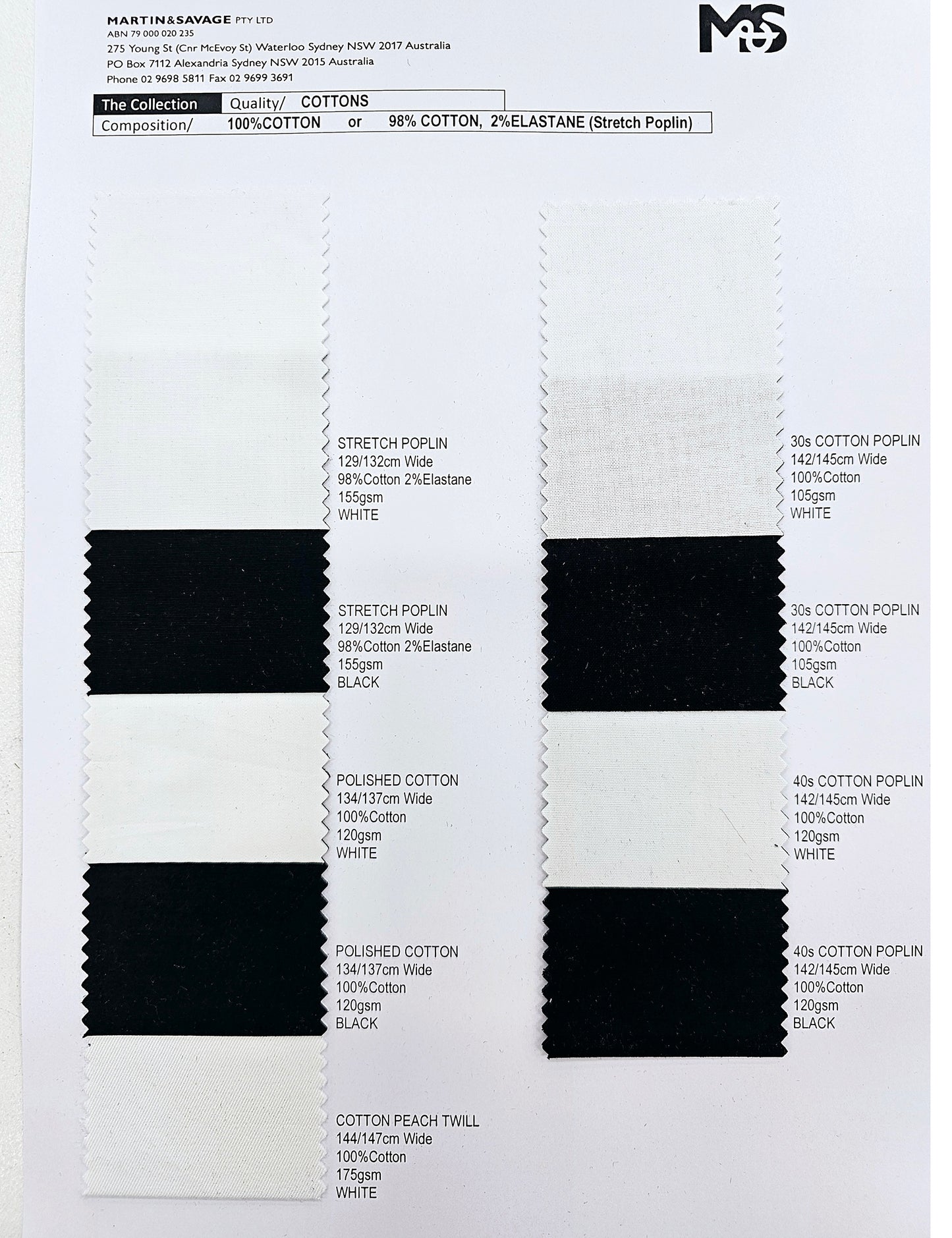 Colour Card