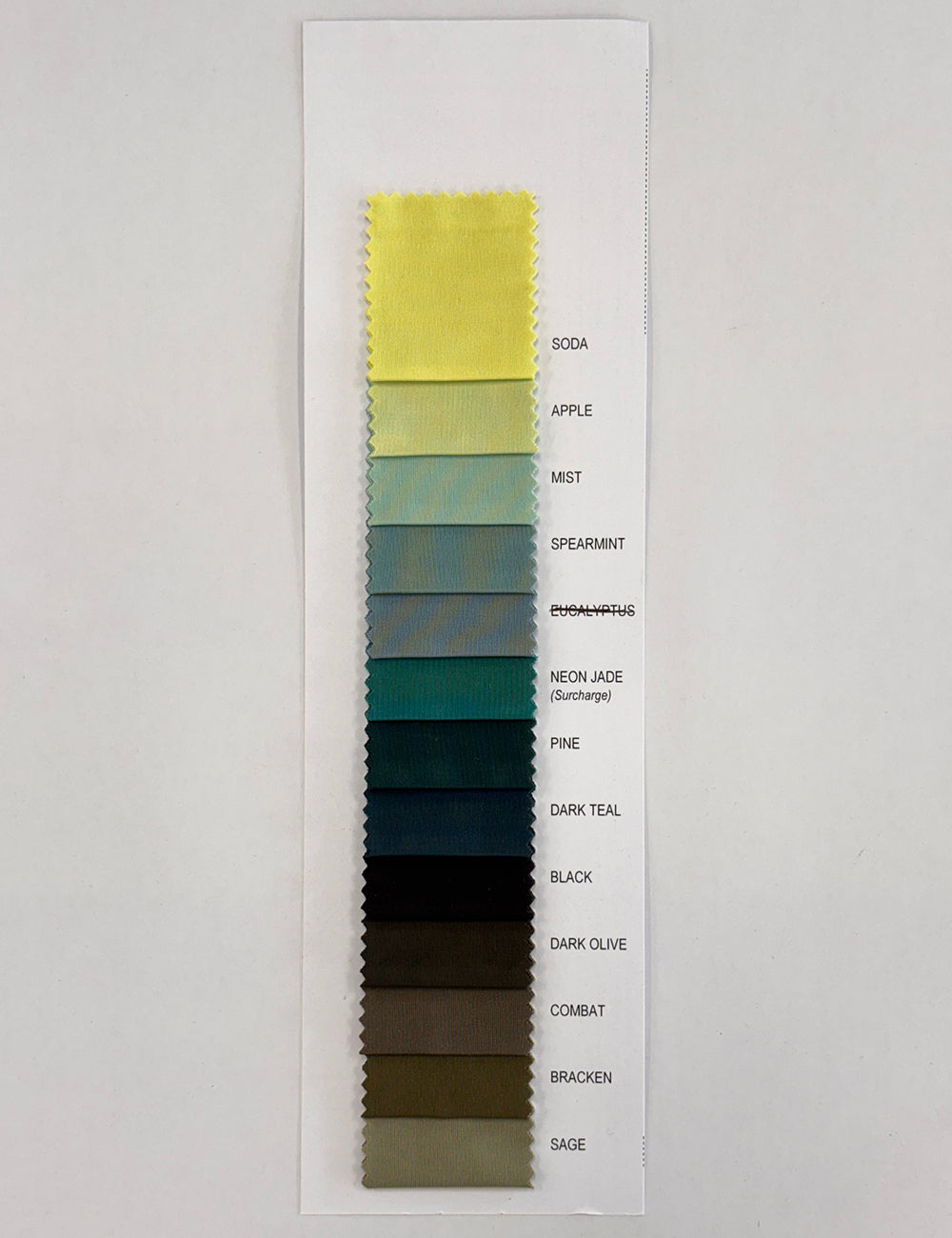 Colour Card