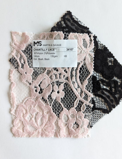 Colour Card | Chantilly Lace