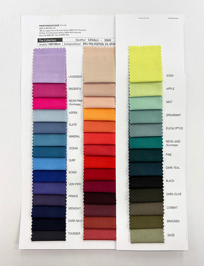 Colour Card | Cavalli