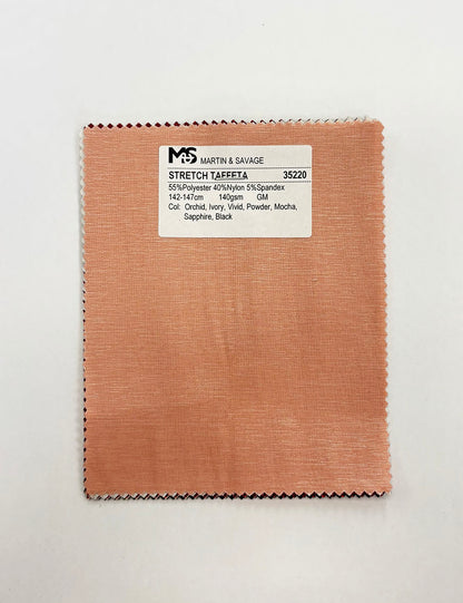 Colour Card | Stretch Taffeta